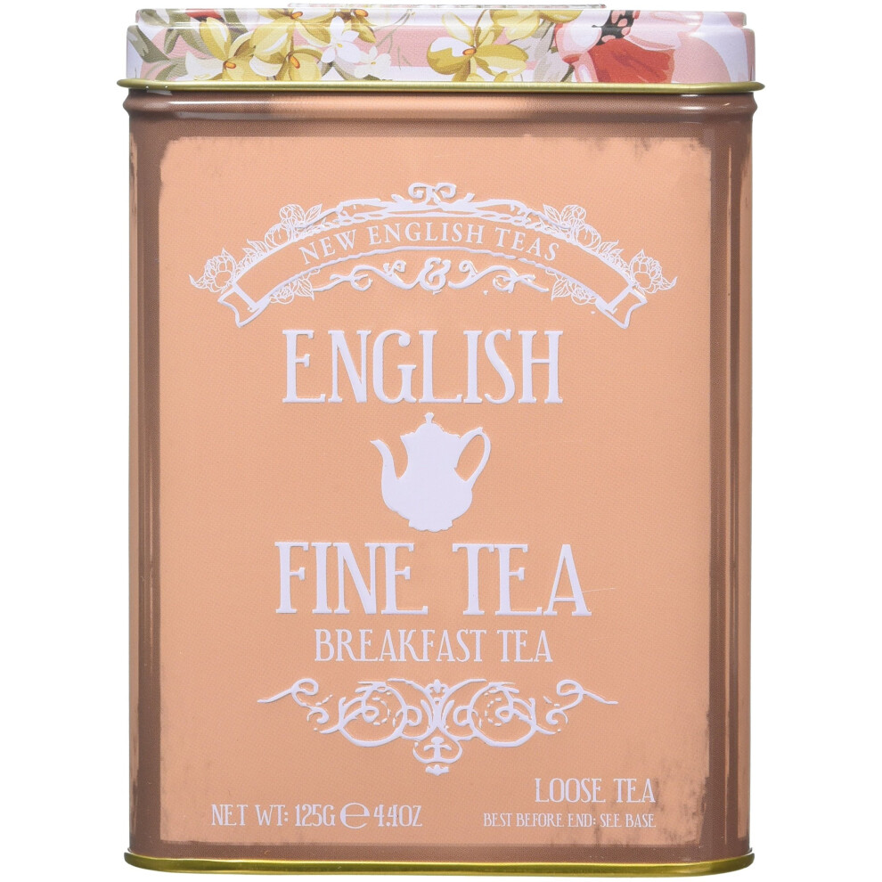 New English Teas English Breakfast Loose Leaf Black Tea, 125 g