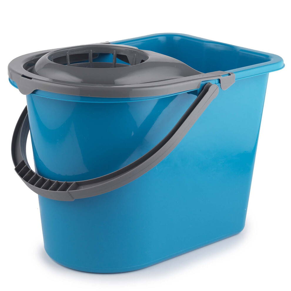 Beldray LA036810TQ Large Mop Bucket, 14 Litre, Turquoise