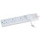 pro elec 10 m Switched Surge Protected Extension Lead - White 1