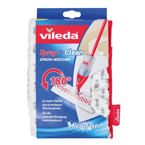 Vileda Vileda Insert de vadrouille microfibre Spray&amp;Clean nettoyage rapide