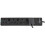 pro elec 1 m Switched Surge Protected Extension Lead - Black 1