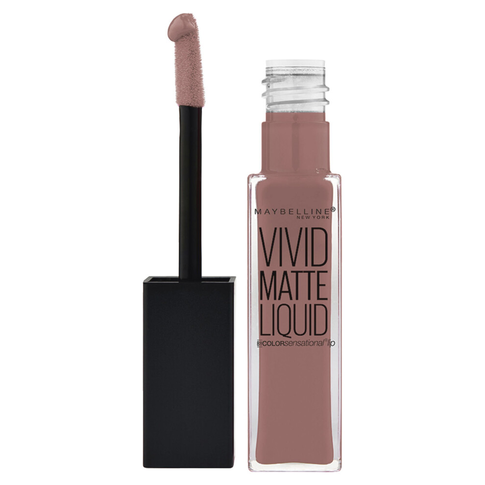 Maybelline Color Sensational Vivid Matte Liquid Lipstick, Number 2, Grey Envy