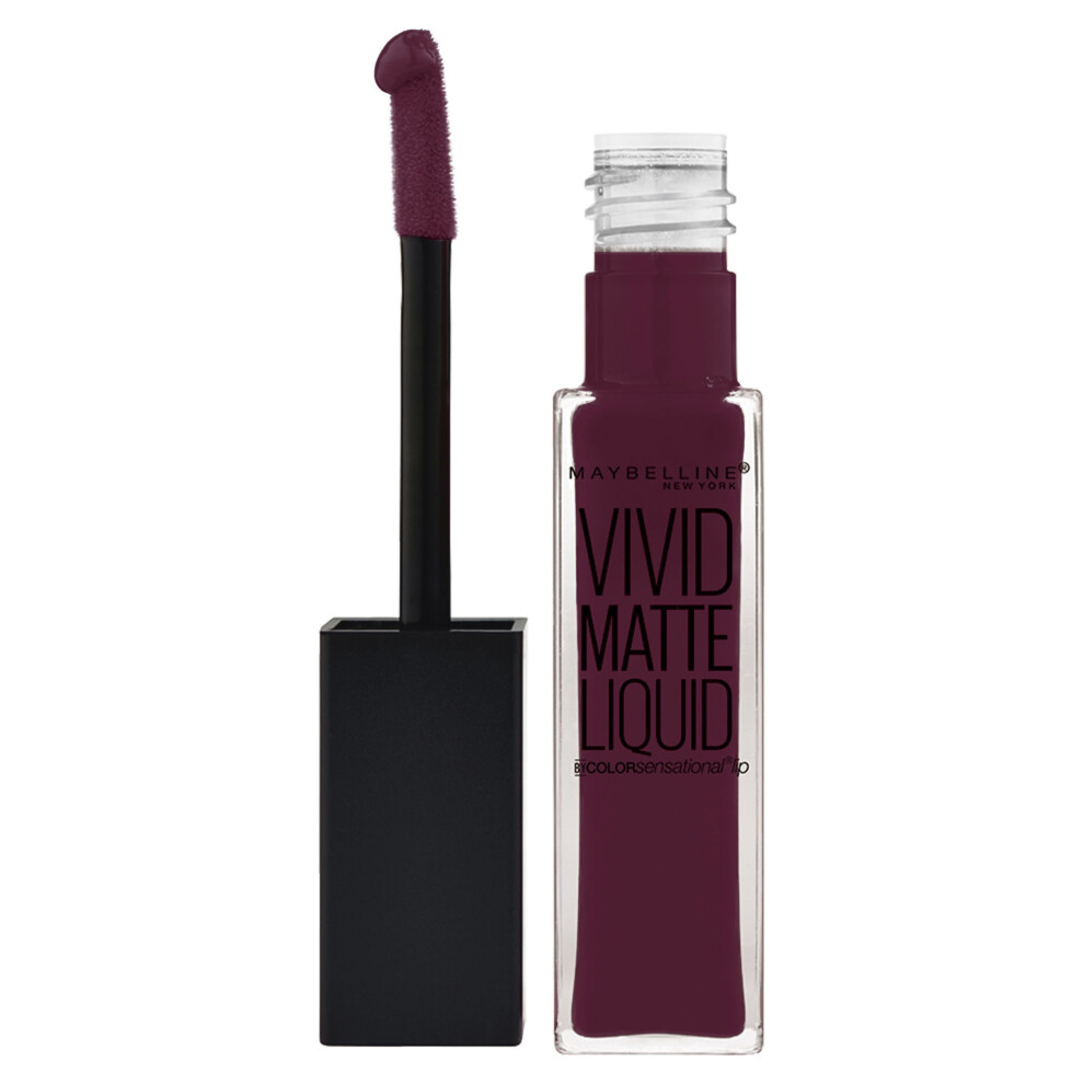 Maybelline Color Sensational Vivid Matte Liquid Lipstick, Number 39, Corrupt Cranberry