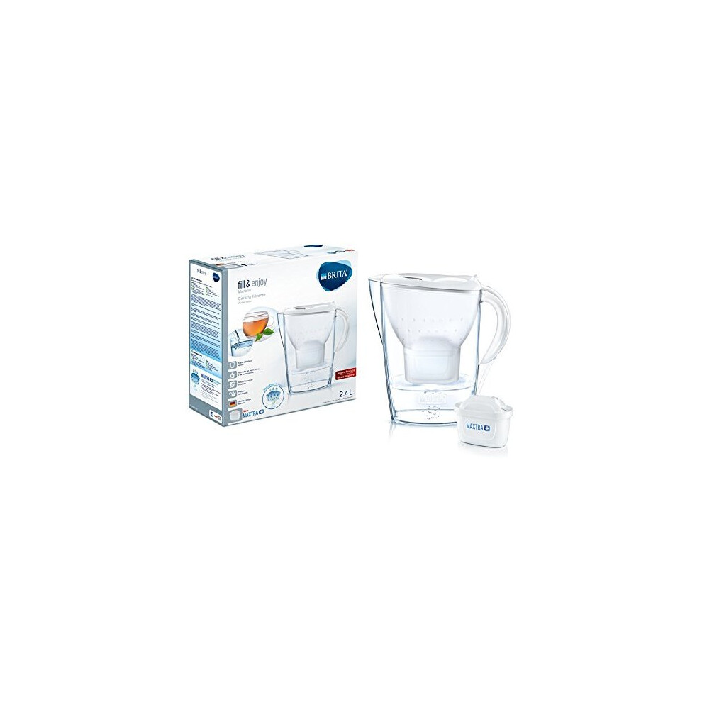 BRITA Marella White water filter jug with Maxtra + 2,5 L White