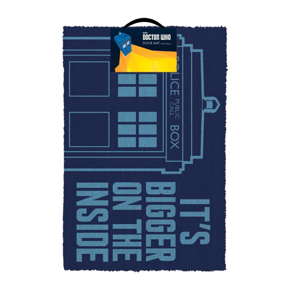 Doctor Who GP85065 Tardis Doormat, Multi-Colour, 40 x 60 cm