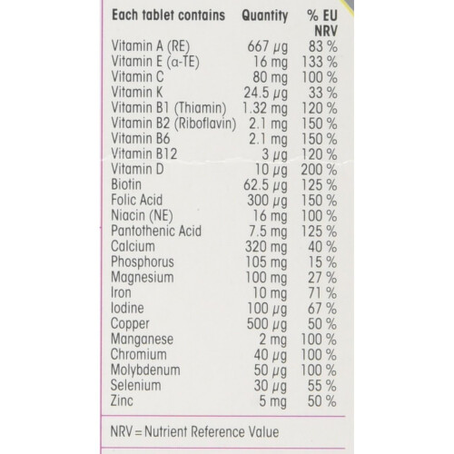 Centrum CENTRUM ADVANCE multivitamintabletter för kvinnor, förpackning om 30 1