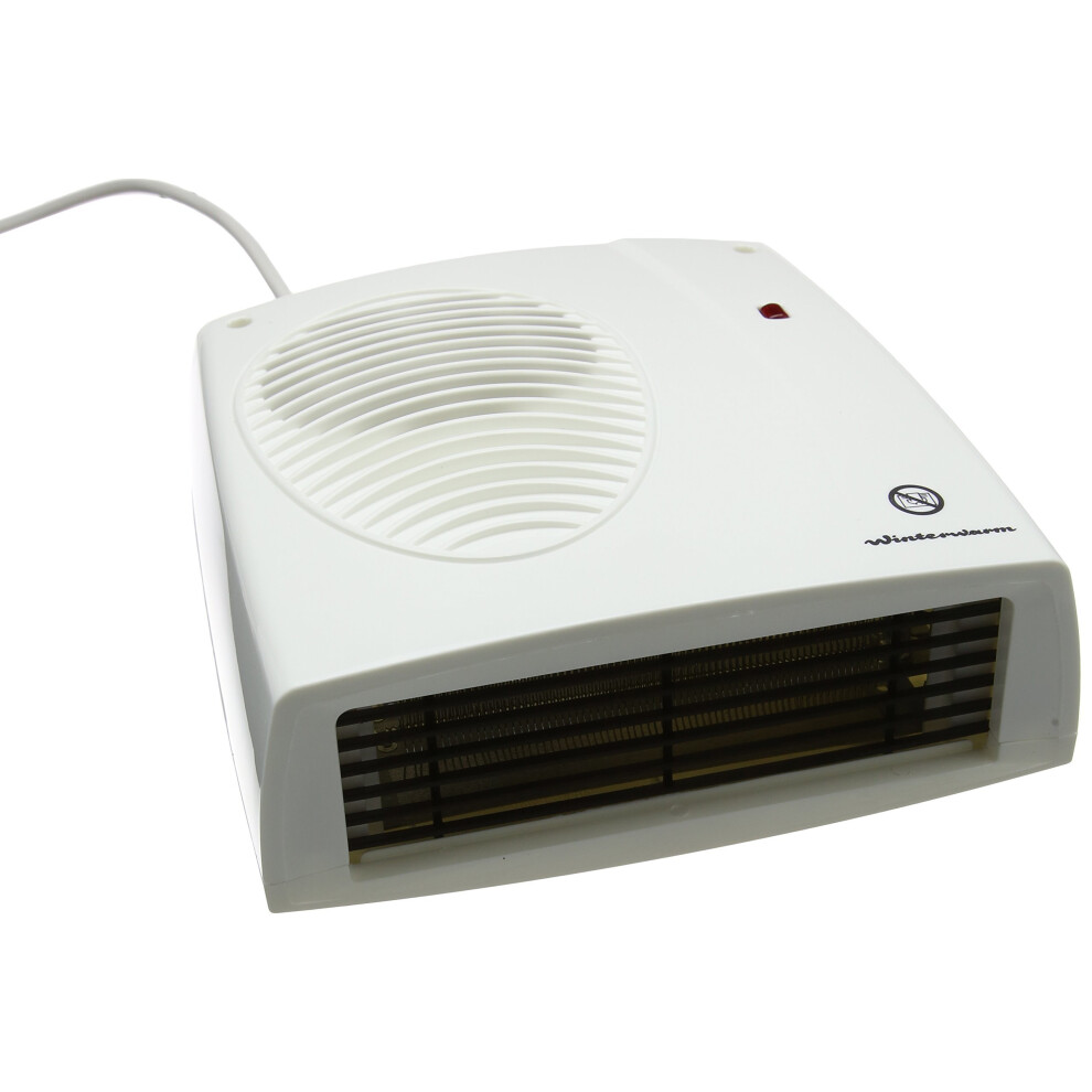 Winterwarm WWDF20N Ipx2 Rated Downflow Fan Heater, 2000 W, White