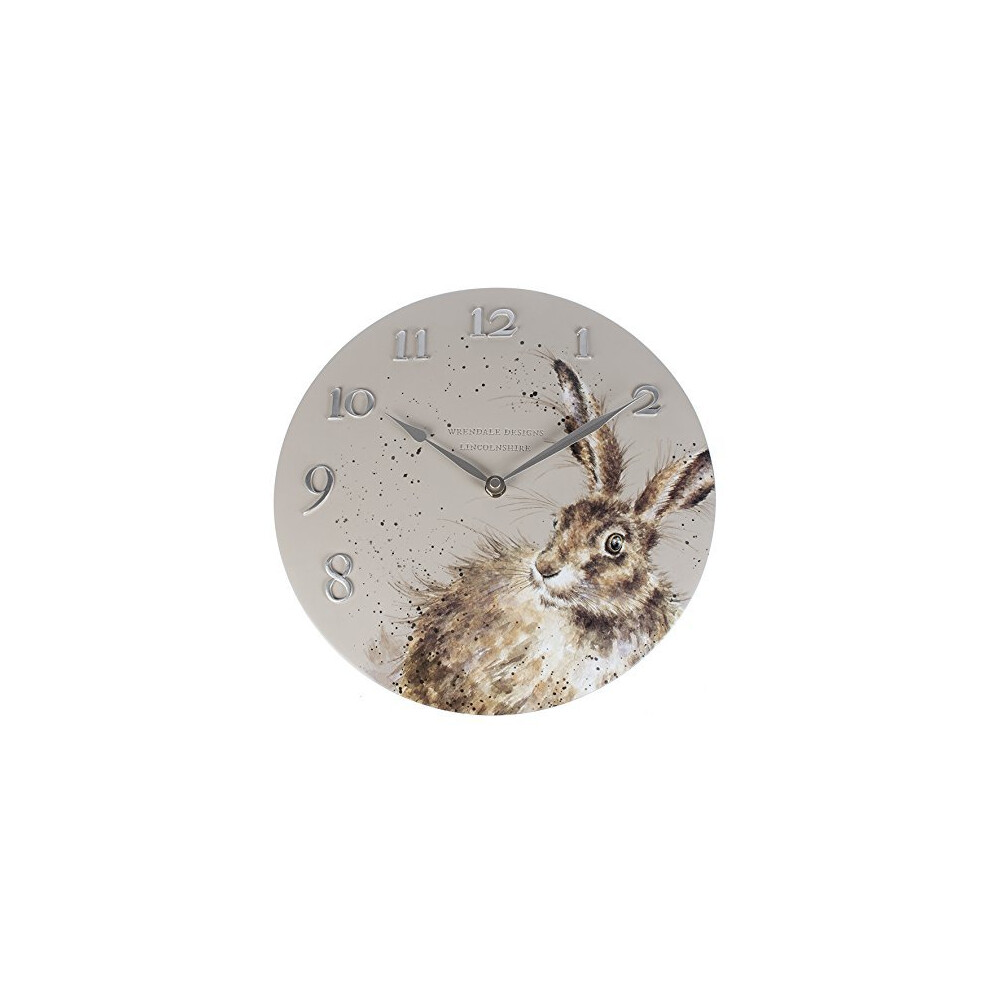 Wrendale Designs Hare Wall Clock - 30cm Diameter Analogue Face – Home Decor - Image 4