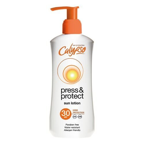 Calypso Calypso CYCAL30200 Press and Protect Sun Lotion, SPF30, 200ml