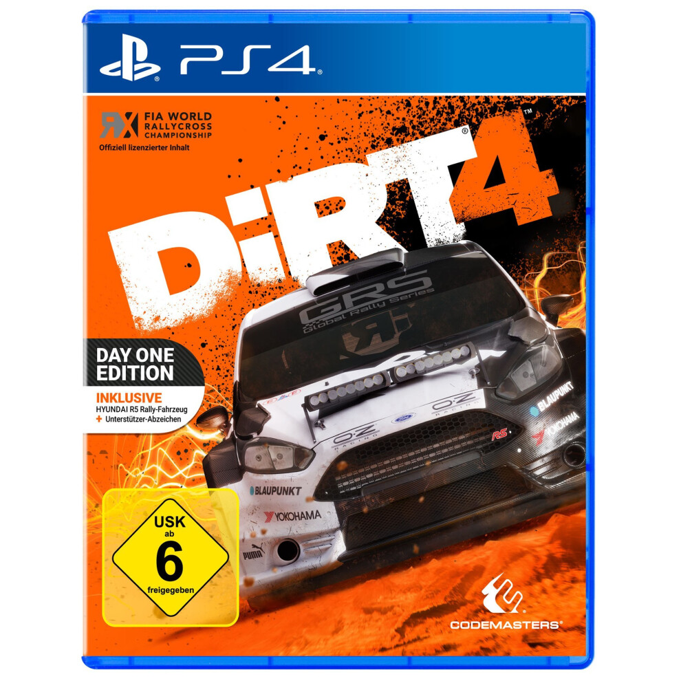 Dirt 4 - Day One Edition Mit Steelbook - [Playstation 4] [German Version] 4020628788278