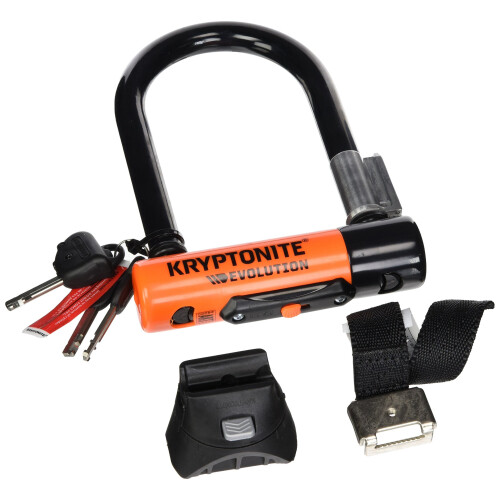 Kryptonite Kryptonite Evolution Mini-5 U-lock - Black/Orange 1