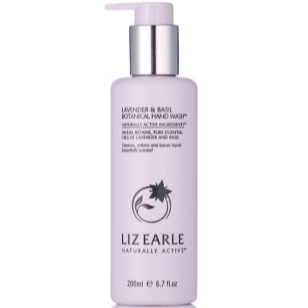 Liz Earle Lavender & Basil Botanical Hand Wash 200ml (unboxed)