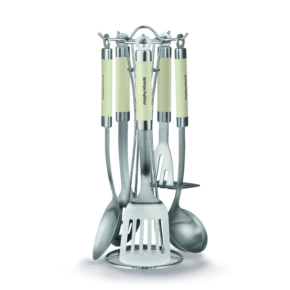 Morphy Richards 975065 5 Piece Tool Set, Ivory Cream