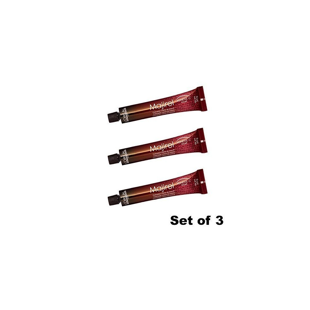 New L’oréal Paris L'oréal Colour Majirel Hair Dye Colour Deep Blonde 7.0 Pack 3Â X 50Ml Dyes 44Mo00