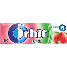ORBIT SUGAR-FREE CHEWING GUM WATERMELON 30 x 10