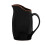 Premier Housewares Calisto Pitcher, Ceramic, 2.5 L - Black 1