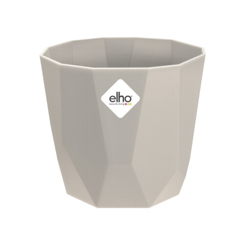 elho b.for rock 16cm flowerpot - warm grey 1