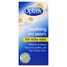 Optrex Soothing Eye Drops for Itchy Eyes, 10 ml - Gentle Relief, HJ8U