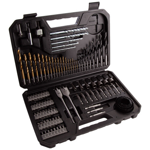 Bosch Bosch 2608594070 Mixed Accessory Set (103 Piece), Black