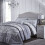 Catherine Lansfield Catherine Lansfield Damask Jacquard Double Duvet Set Silver 1