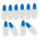 30ml Empty Plastic Eye Dripper Liquid Water Squeezable Dropper Bottle with Blue Cap Pack of 10 1