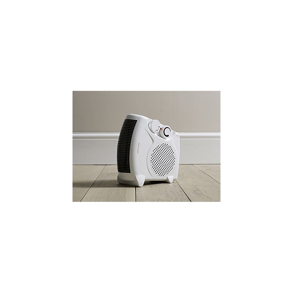 Portable Flat / Upright 2000W Electric Fan Heater