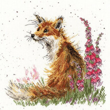 Bothy Threads Cross Stitch Kit - Amongst the Foxgloves XHD8