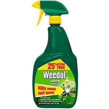 Weedol Lawn Weedkiller Gun 1L (Includes 25% Extra)