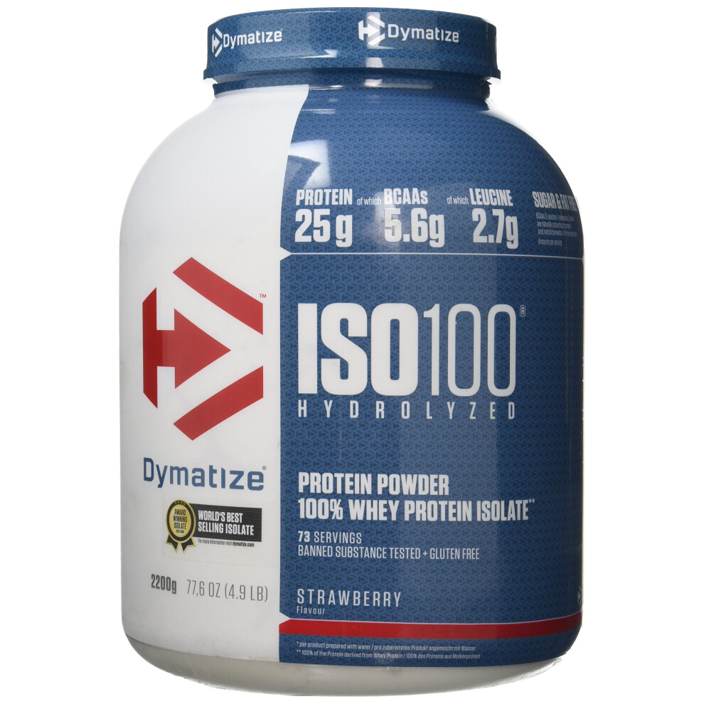 Dymatize ISO 100 Strawberry - 2.2kg