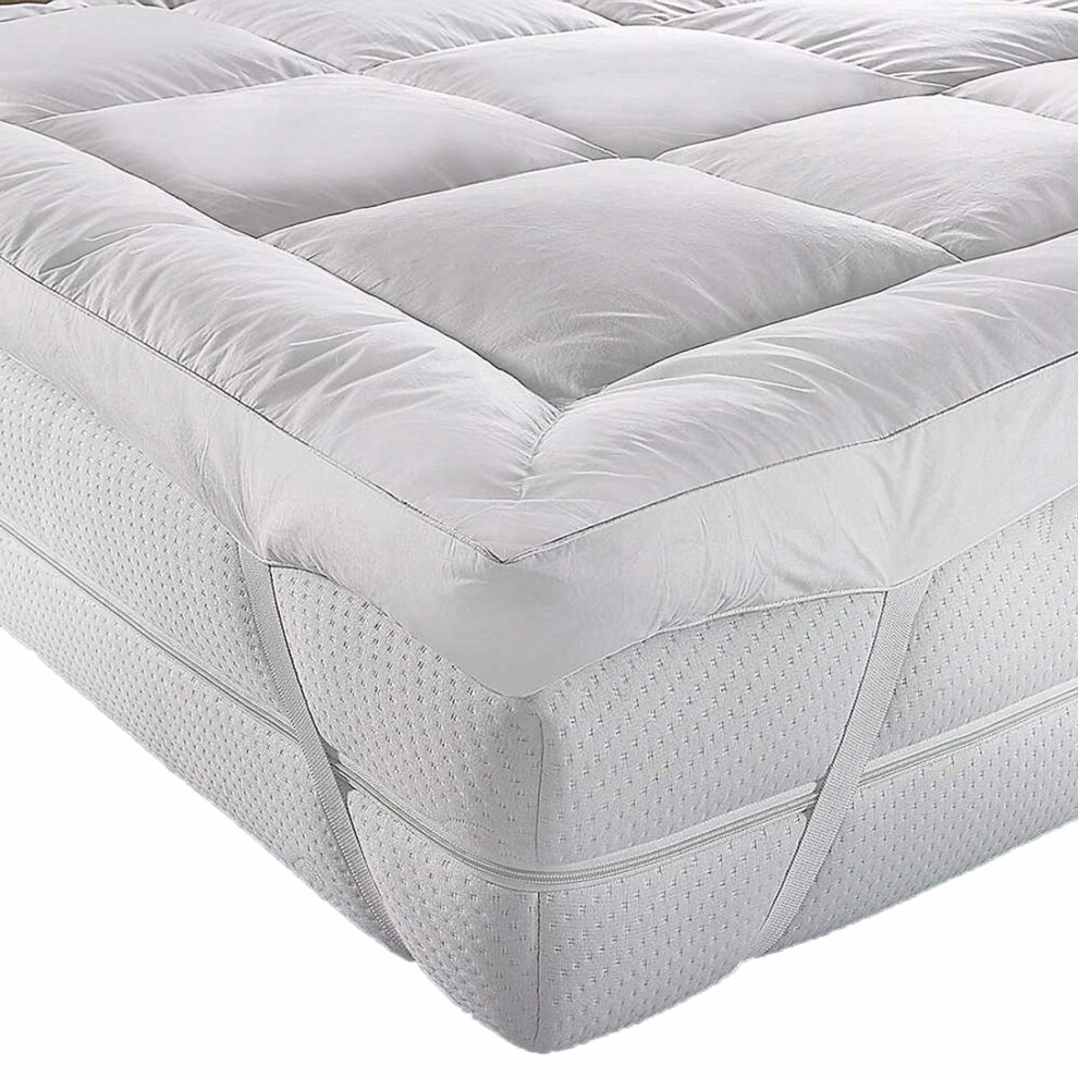 Ar'S Hotel Quality(Microlite) Micro Fiber Mattress Topper Thick 5 Cm, Box Stitched,In All Sizes,Anti Allergenic (Small Single)