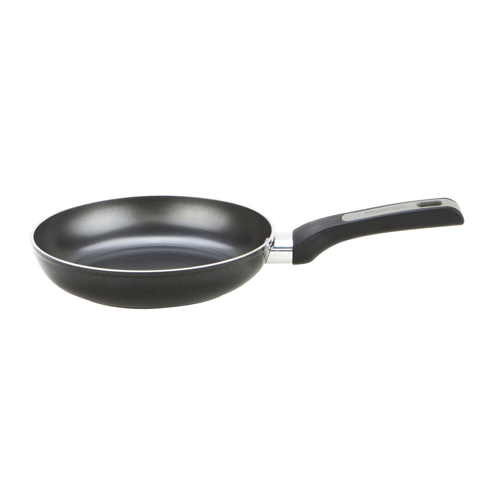 Prestige Duraforge Aluminium Frypan, Black, 25 cm