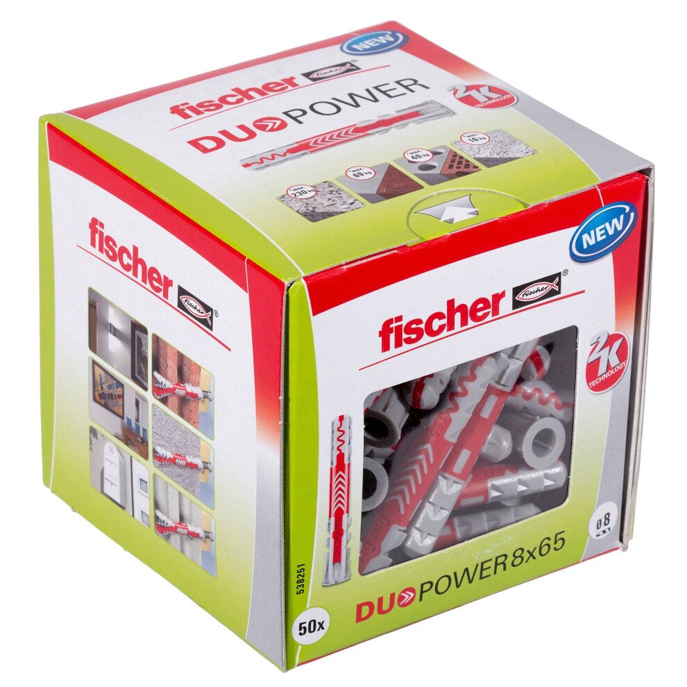 Fischer duo power universal dowels, 538251