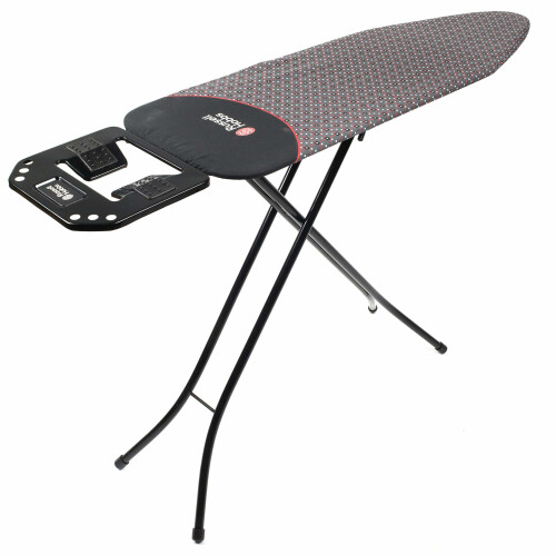 Russell Hobbs LA043153BLK Adjustable Ironing Board with Jumbo Iron Rest