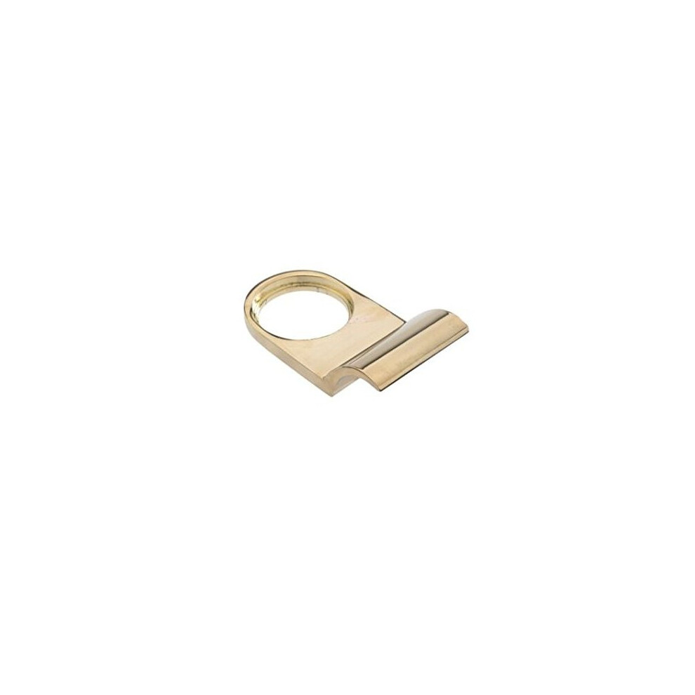 Yale Essentials High Quality Victorian Cylinder Door Pull, Great for External Doors, Rim Cylinder Latch Pull Makes for Easy Door Closing. (Brass)