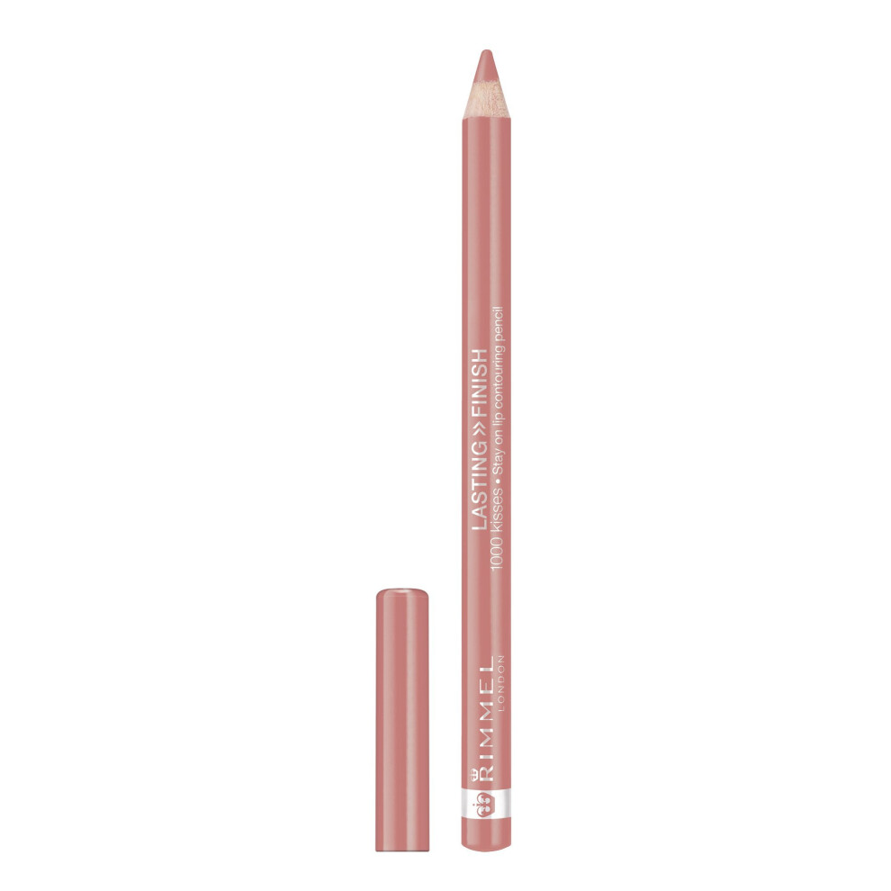Rimmel London Lasting Finish 1000 Kisses Lip Liner, 080 Blushing Nude, 1.2 G Cream