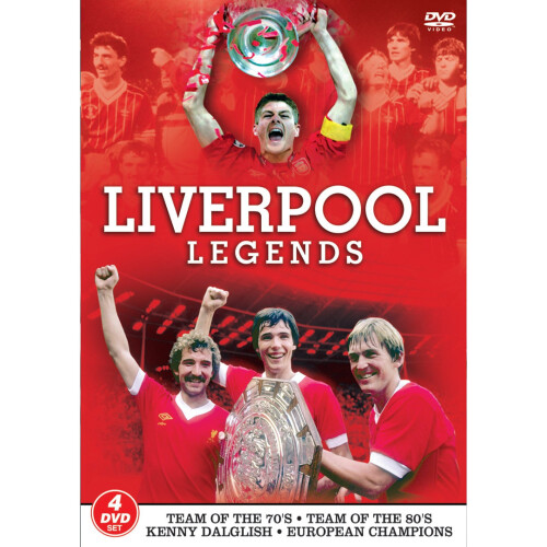 Liverpool Legends FC Football Club Legends 4 Disc DVD Team of the