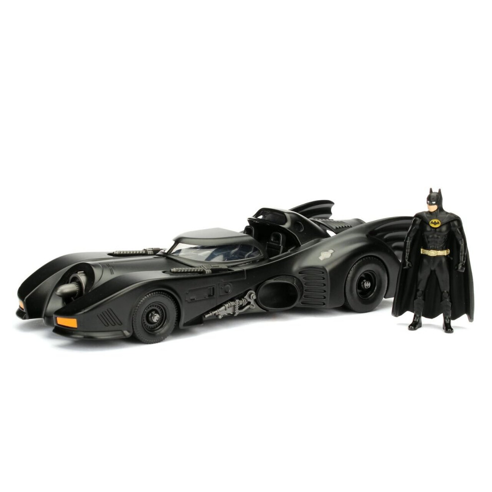 Jada 1:24 1989 Batmobile w/Batman Figure - JA98260