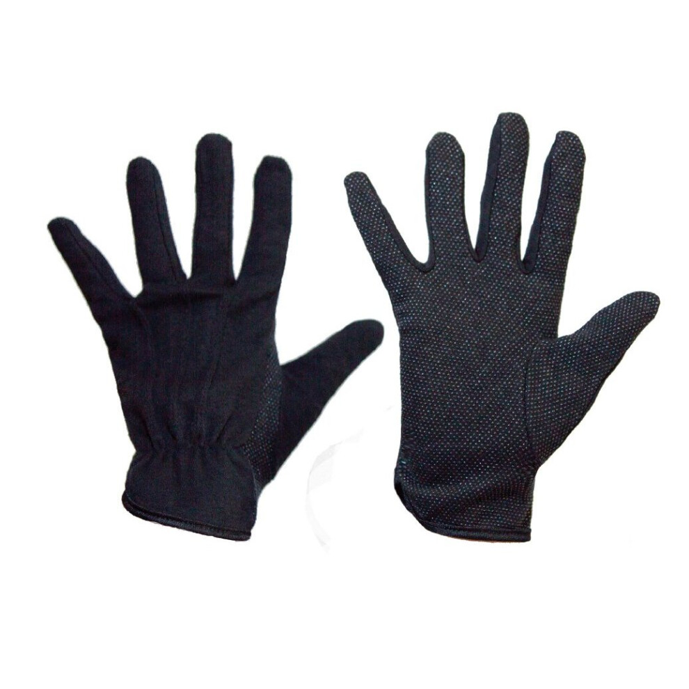 Black Heat Resistant Gloves (10 Pairs)| Waiters Serving Gloves | Size Medium