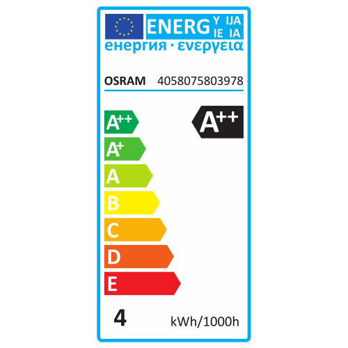 OSRAM OSRAM LED BASE CLASSIC P / LED lamp E14, 4 W, 220â€¦240 V, 40 W replacement, Warm White, 2pack 1
