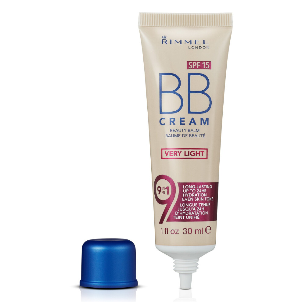 Rimmel London BB Cream, Very Light, 30 ml