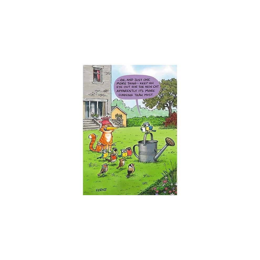 Humorous Greeting Card (PH6261) Birthday - New Cat - From The Animal Function Range.