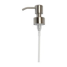 Zamienna glowica pompy dozownika mydla Kapitan do standardowych rozmiarσw szyjki 28/400 (26 mm28 mm / 1,02 cala1,10 cala) Wykonczenie szczotkowane