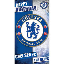 Chelsea FC CH139"Die-Cut" Crest Birthday Card