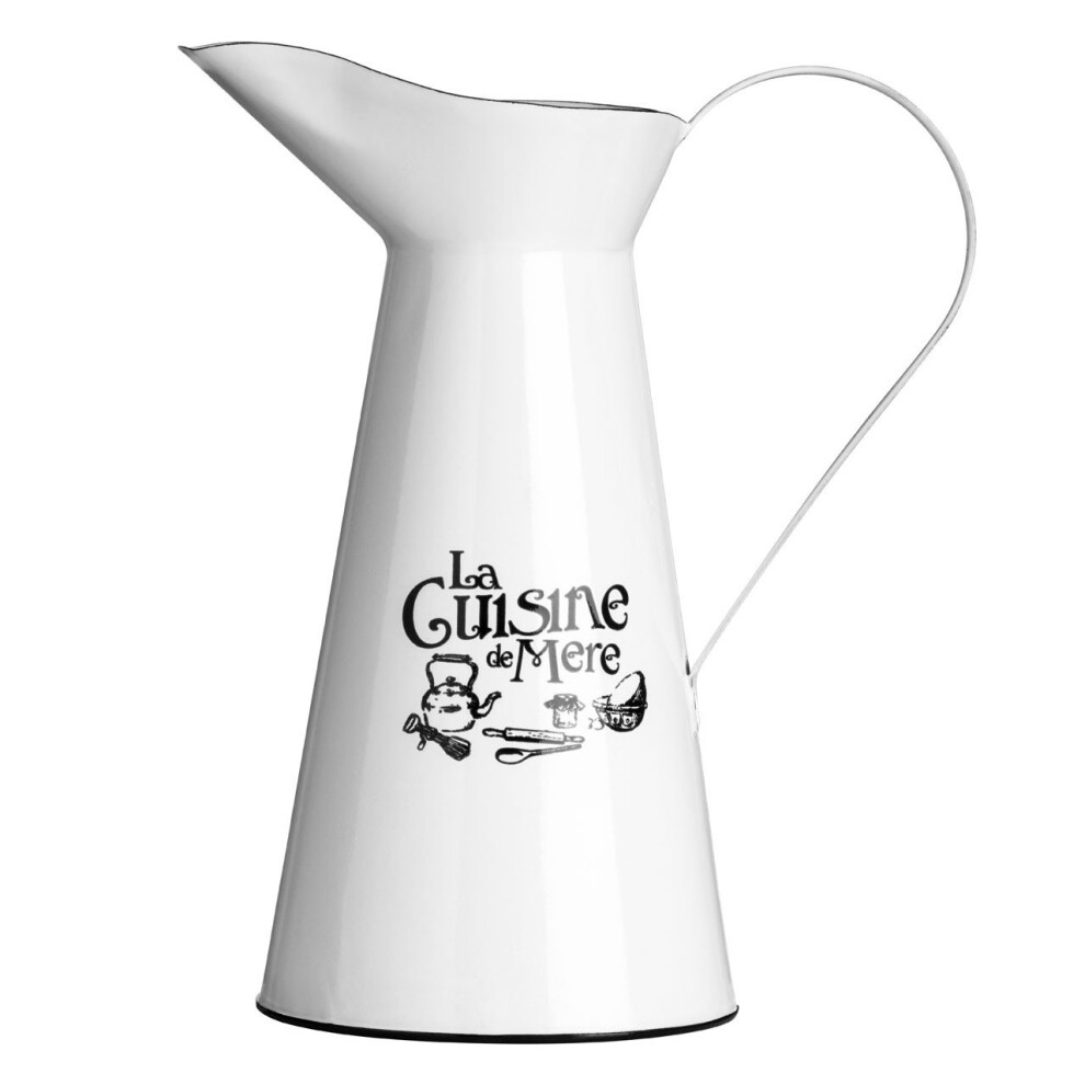 La Cuisine De Mere Pitcher - White