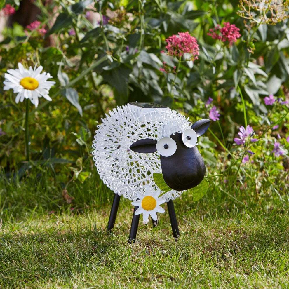 Smart Garden Solar Dolly The Sheep Silhouette Light Garden Light Figure Ornament