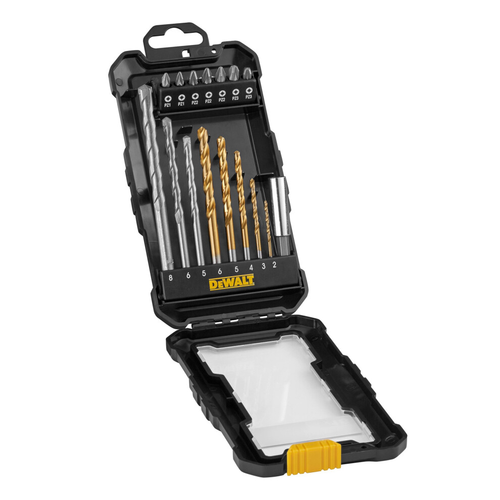 Dewalt Dt71567-Qz Drill and Screwdriver Bit Set 16 Piece, Black