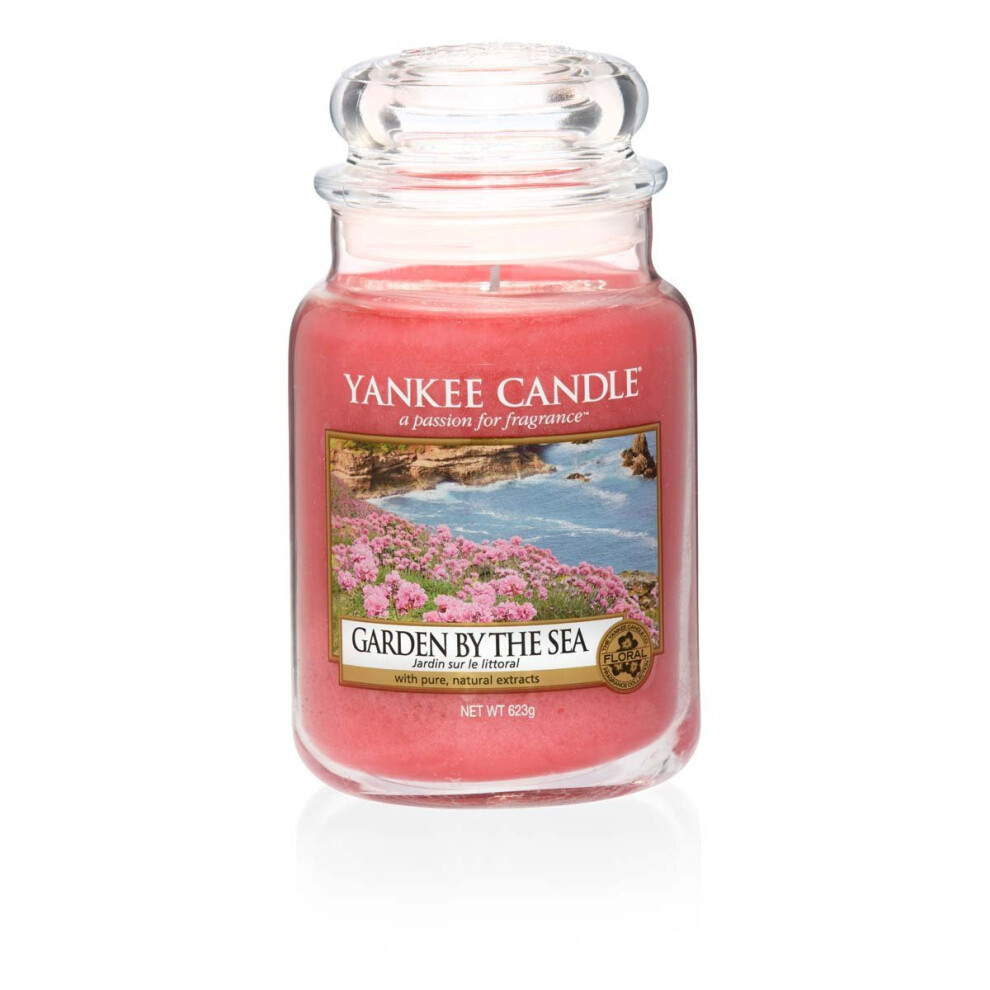 Yankee Candle Garden By The Sea Large Jar Candle, Orange