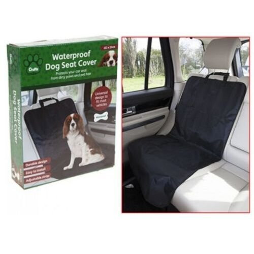 Crufts Pet Dog Waterproof Front / Back / Boot Car Single Seat Cover