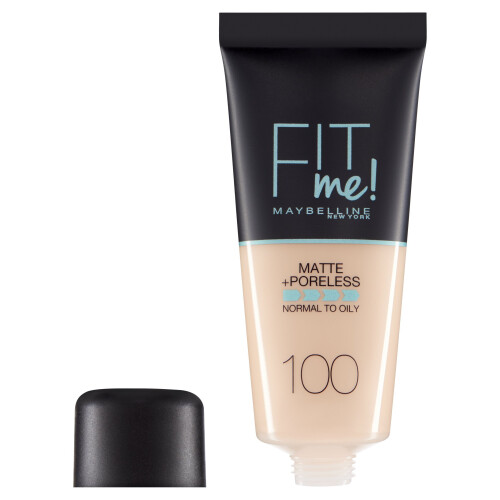 Maybelline Maybelline Fit Me Matte & Poreless Foundation 100 Warm Ivory 30ml 2