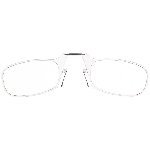ThinOPTICS Reading Glasses + Keychain Fob | Clear Frames, 1.00 Strength 2